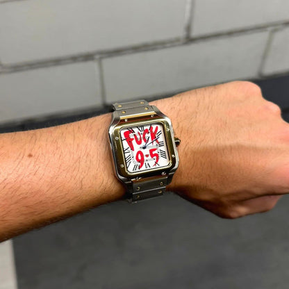 Santos Mod - Two-Tone F*ck 9-5 White