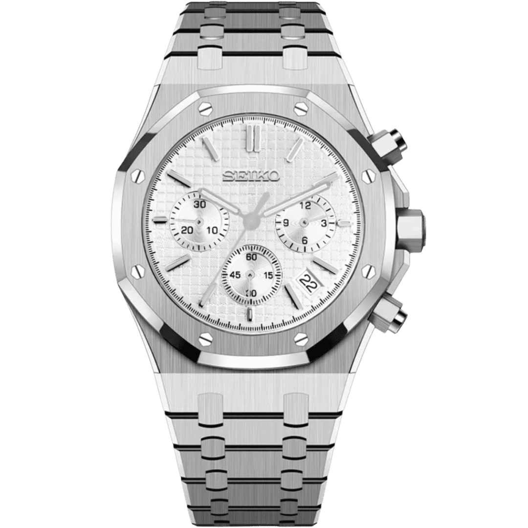 Royal Oak Chrono Mod - White