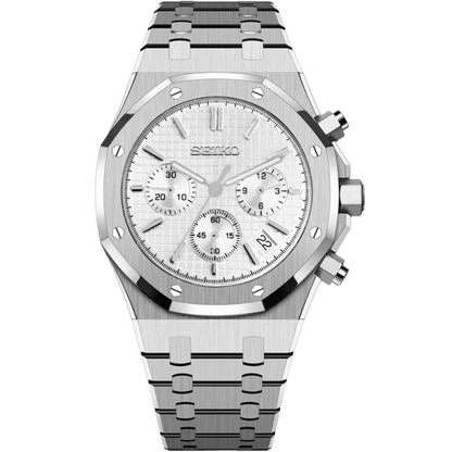Royal Oak Chrono Mod - White