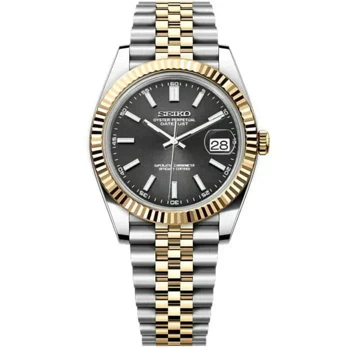 Datejust Mod - Two-Tone Black