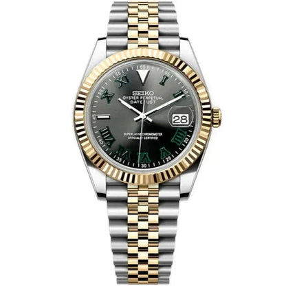 Datejust Mod - Two-Tone Wimbledon