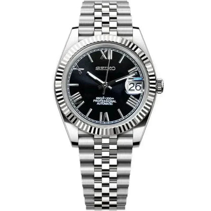 Datejust Mod - Roman Black