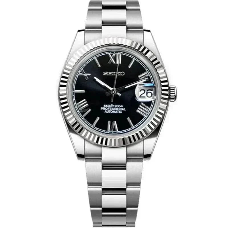 Datejust Mod - Roman Black