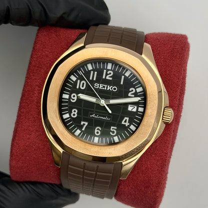 Aquanaut Mod - Rose Gold Brown