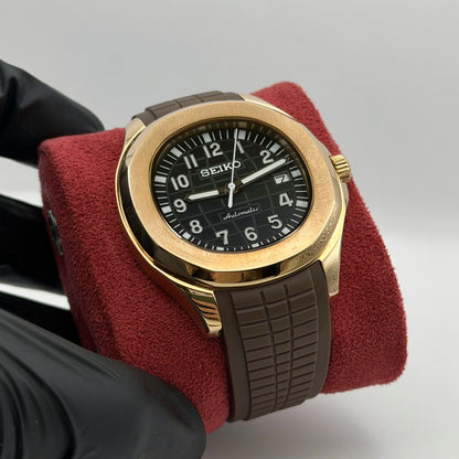 Aquanaut Mod - Rose Gold Brown