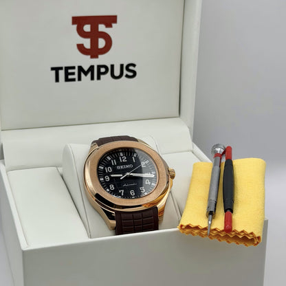 Aquanaut Mod - Rose Gold Brown