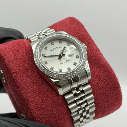 Women's Datejust Mod - Diamond Silver