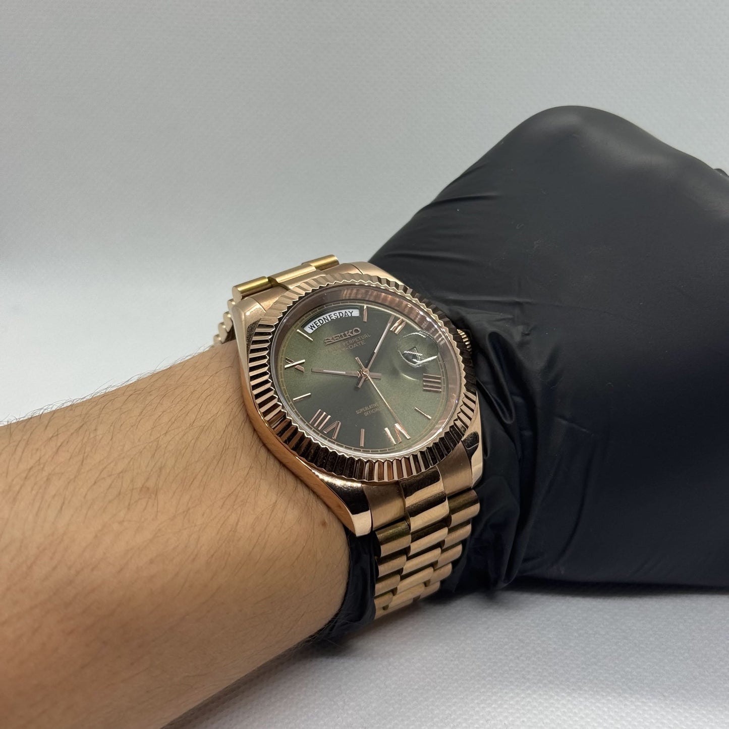 Day-Date Mod - Rose Gold Olive