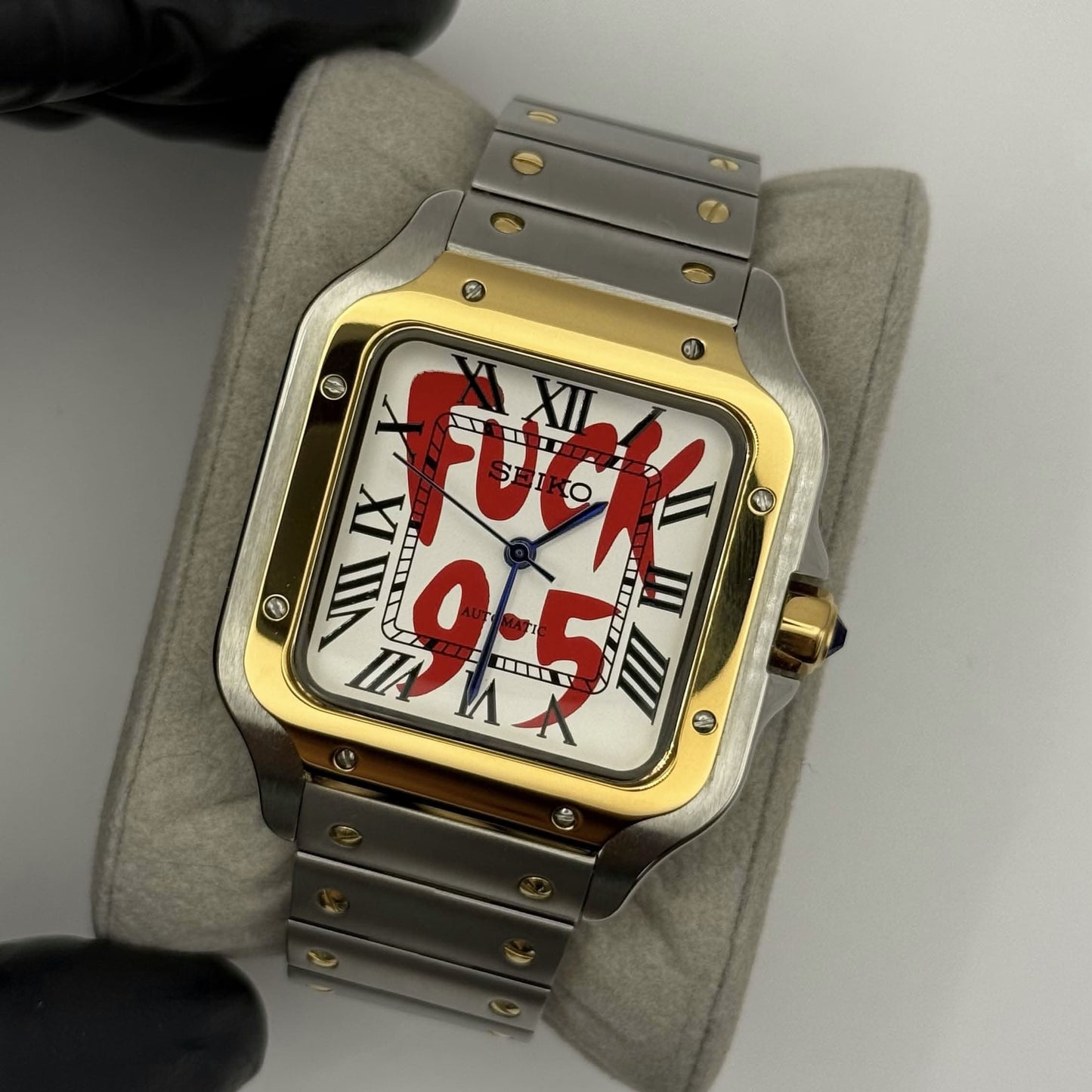 Santos Mod - Two-Tone F*ck 9-5 White