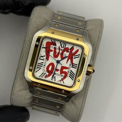 Santos Mod - Two-Tone F*ck 9-5 White