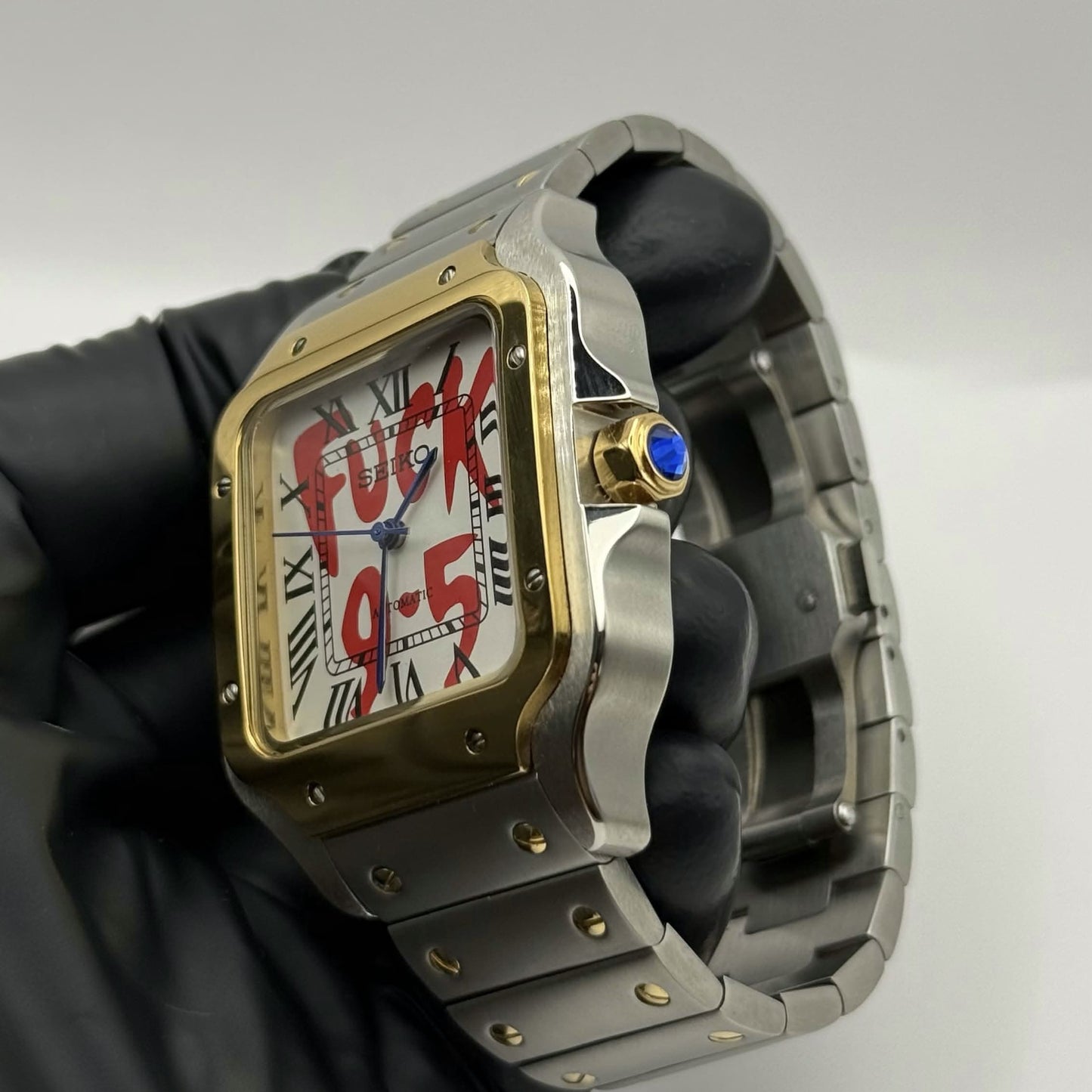 Santos Mod - Two-Tone F*ck 9-5 White