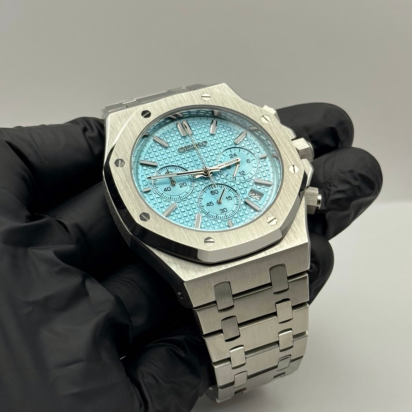 Royal Oak Chrono Mod - Baby Blue